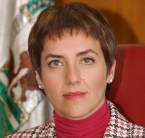 Evangelina Naranjo Consejera de Justicia y Administración Pública de la Junta de Andalucia